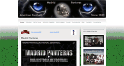 Desktop Screenshot of madridpanteras.com